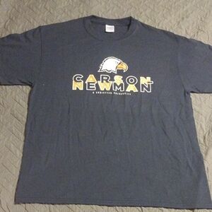 Port and Company Gray Short Sleeve Tee with Graphic Design​​